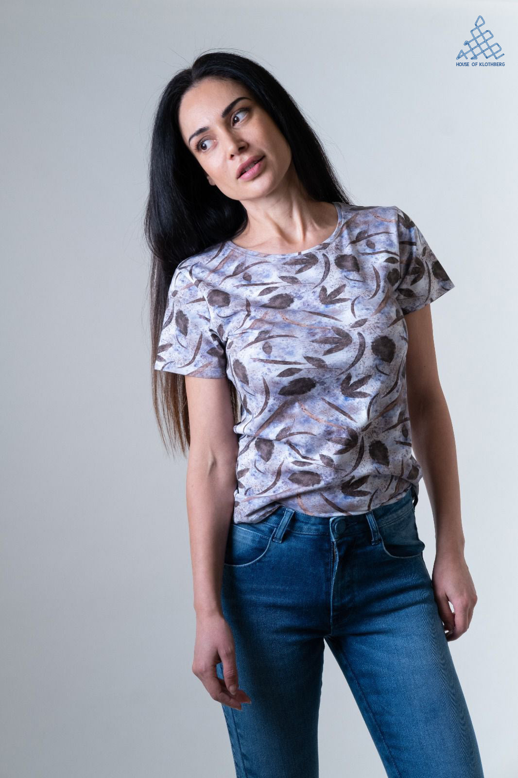 Earthy Bloom Tie-Dye Tee