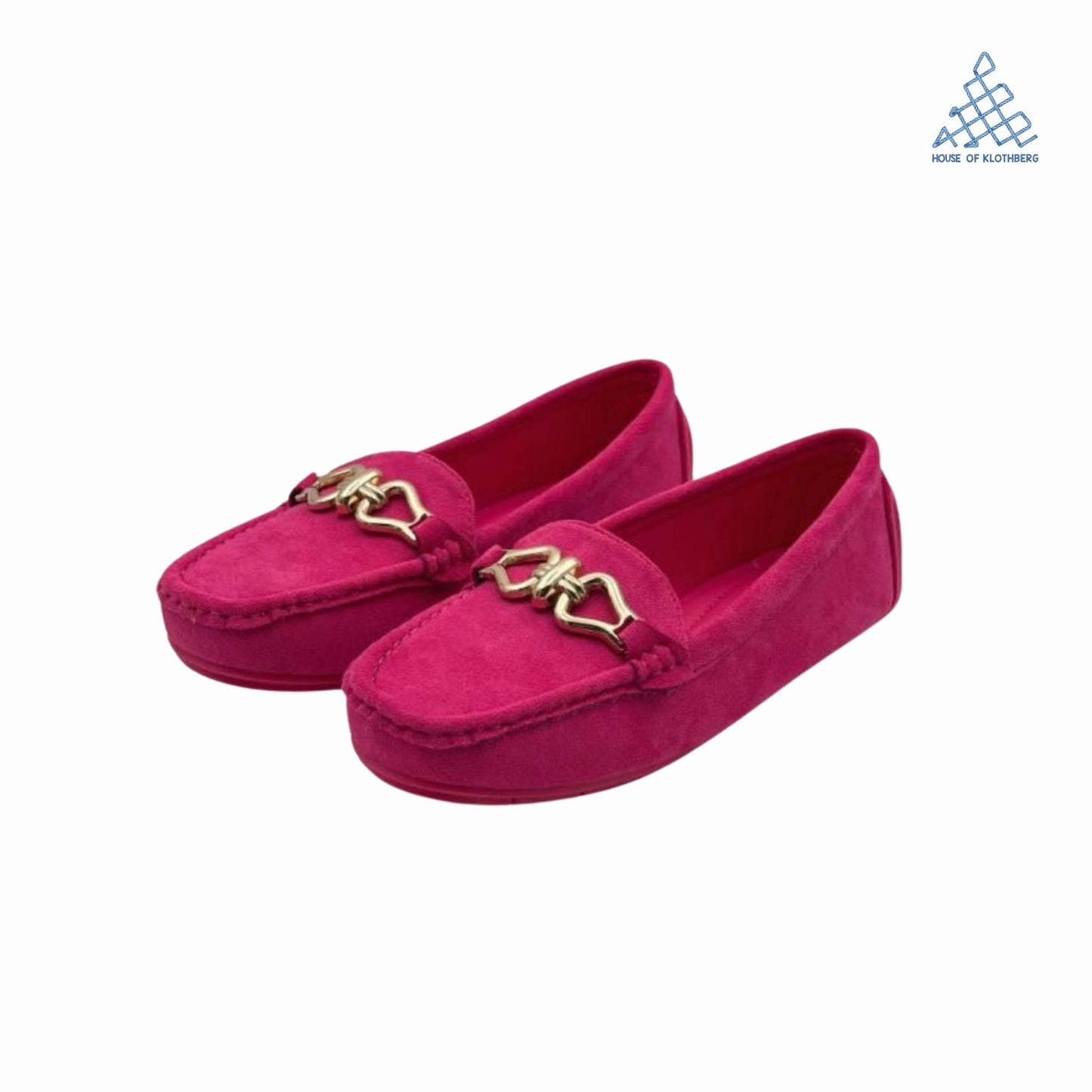 Pink Vegan Loafers