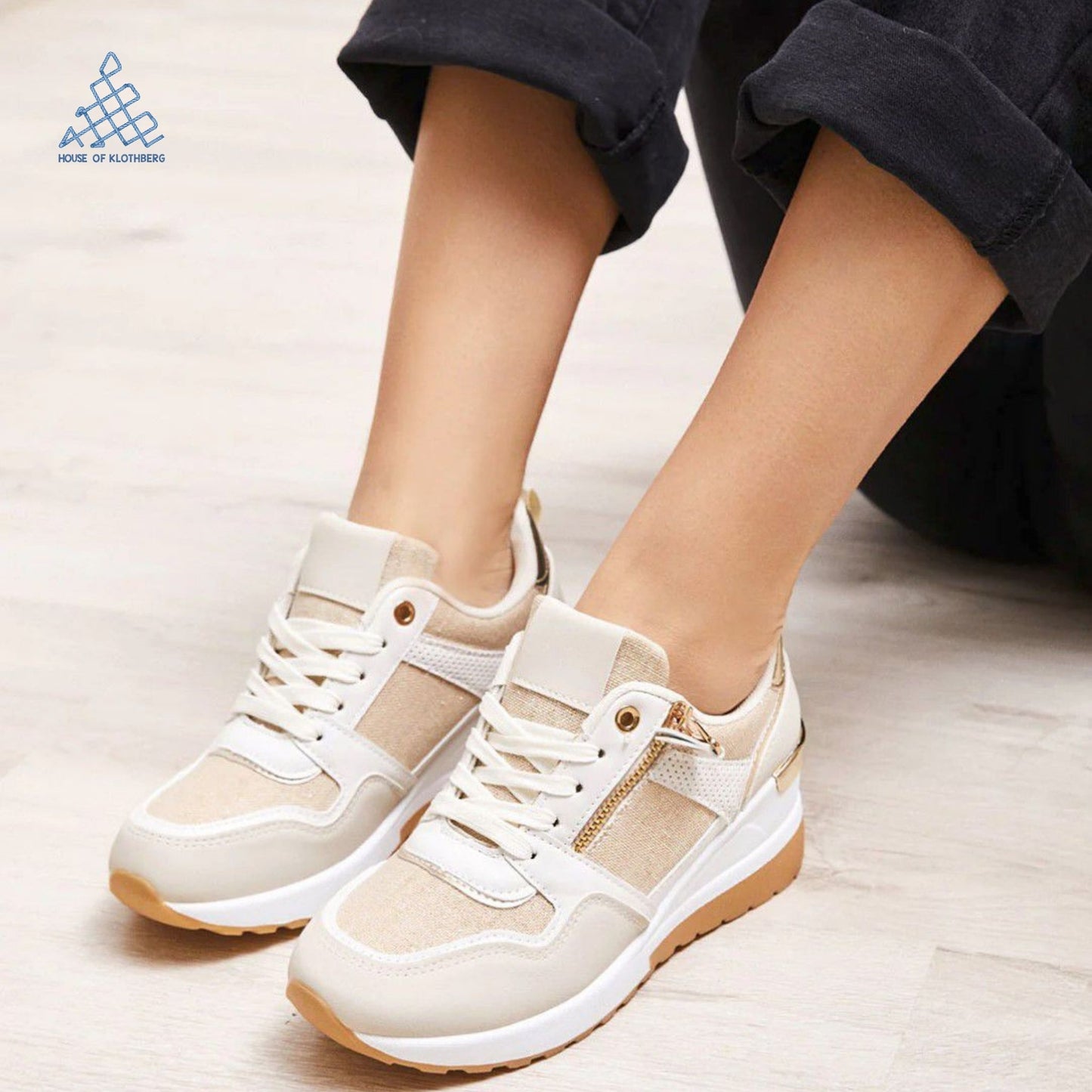 NeutralTone Vegan Suede Sneakers