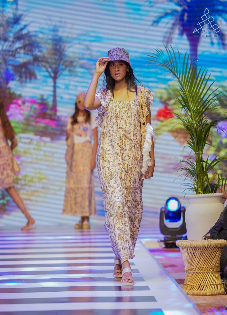 Celestial Bloom Maxi Dress