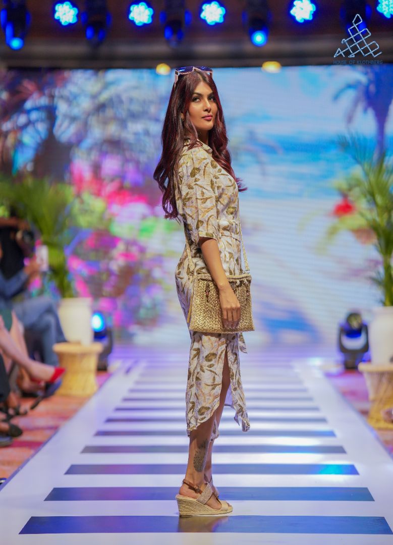 Woodland Grace Shirt Dress