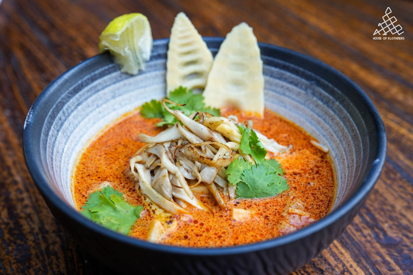Zingy vegan Tom Yum
