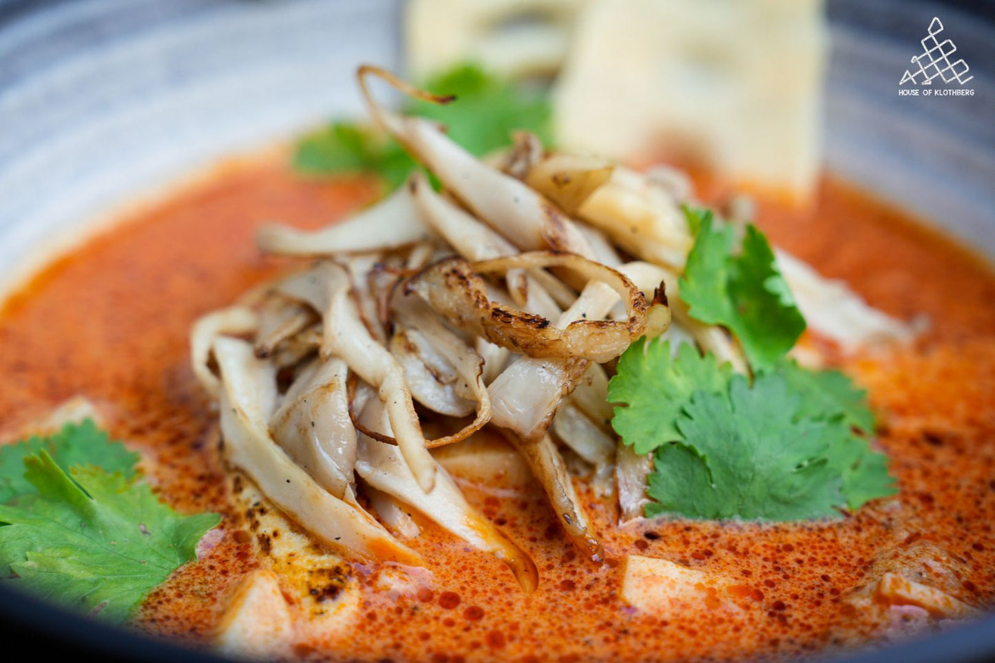 Zingy vegan Tom Yum