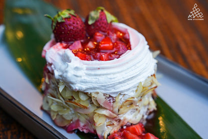 Strawberry Compote Cake